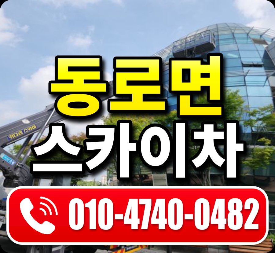동로면 스카이차 010-4740-0482