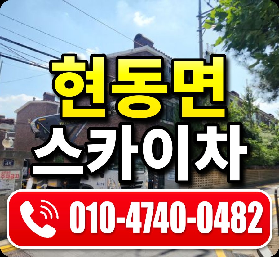 현동면 스카이차 010-4740-0482