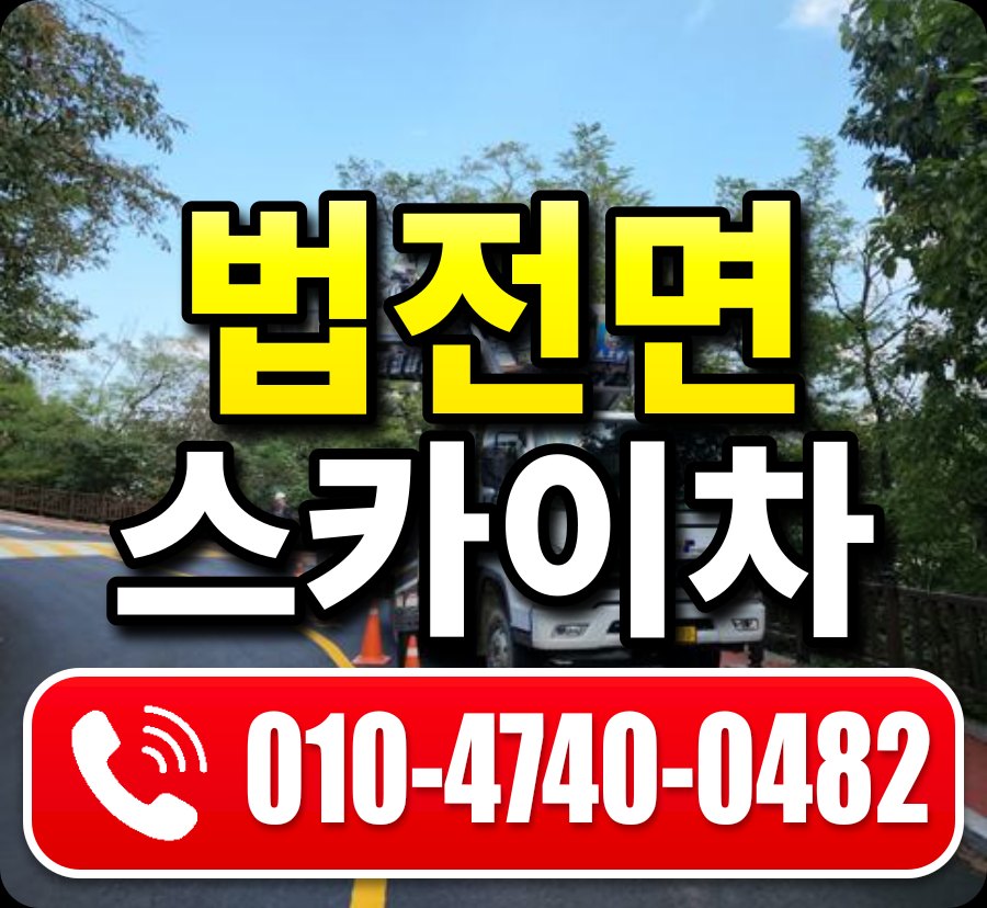 법전면 스카이차 010-4740-0482