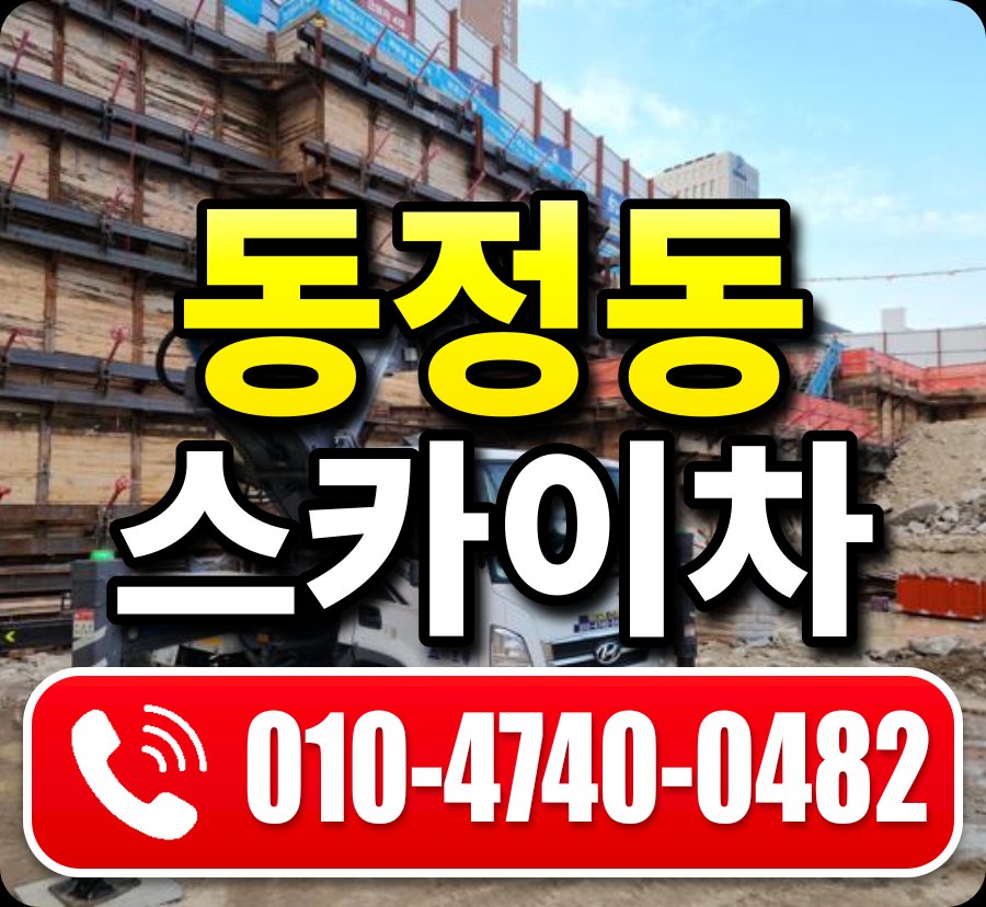 동정동 스카이차 010-4740-0482