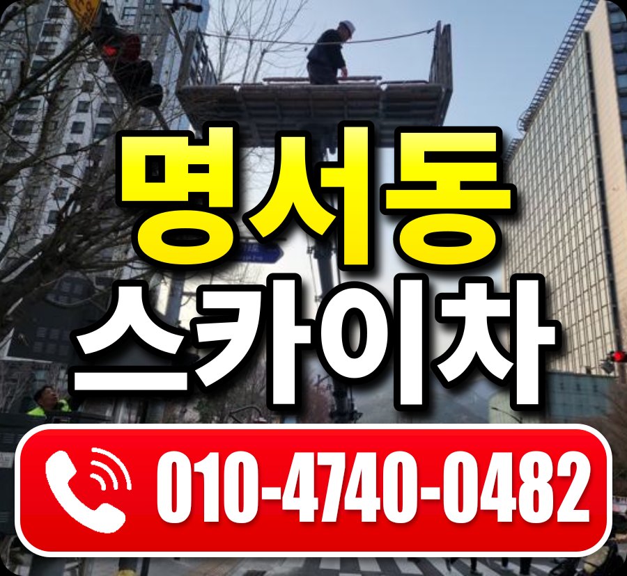 명서동 스카이차 010-4740-0482