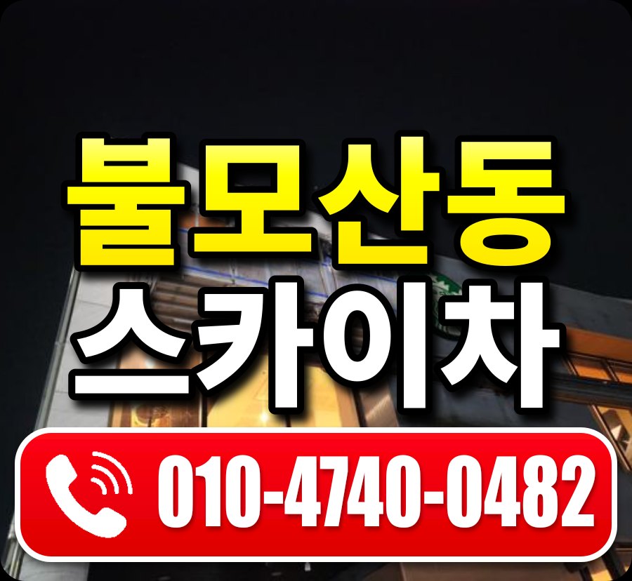 불모산동 스카이차 010-4740-0482