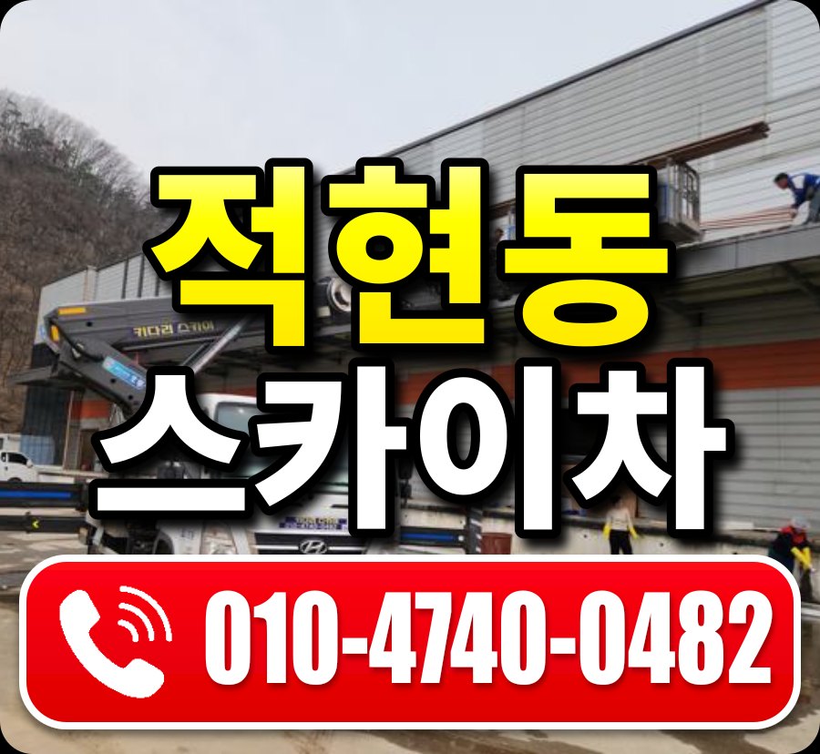 적현동 스카이차 010-4740-0482