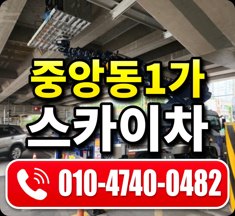 중앙동1가 스카이차 010-4740-0482