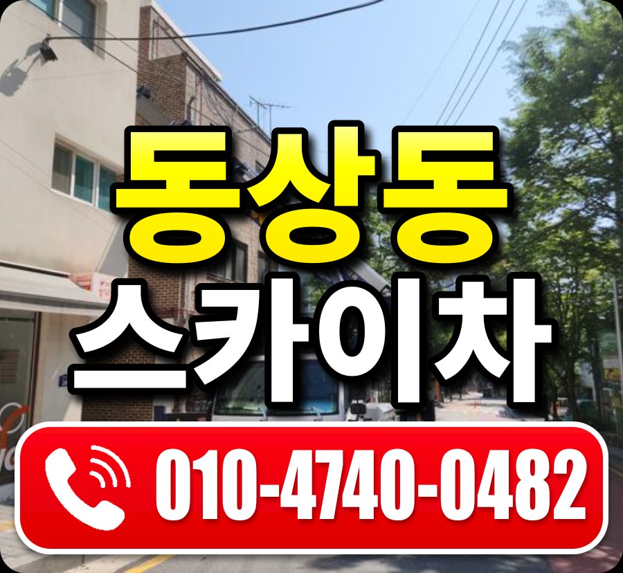 동상동 스카이차 010-4740-0482