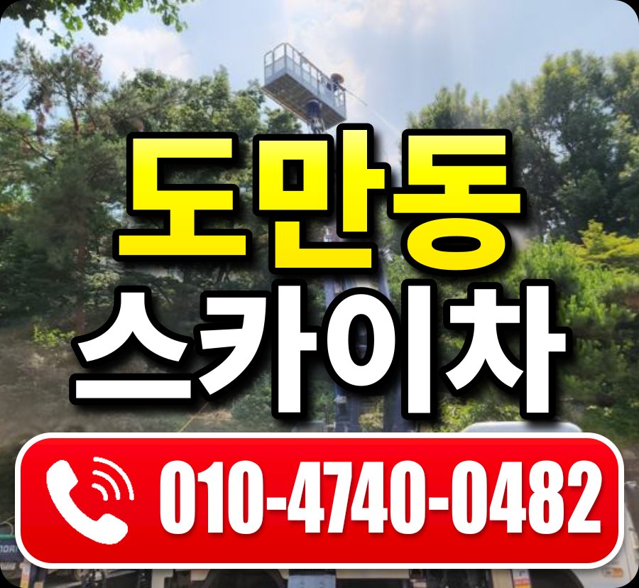 도만동 스카이차 010-4740-0482