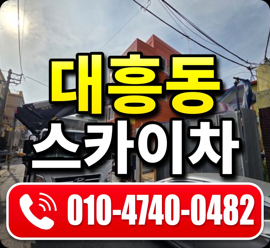 대흥동 스카이차 010-4740-0482