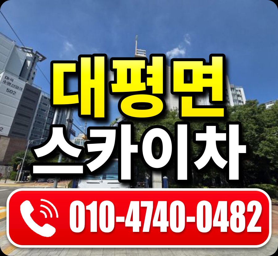 대평면 스카이차 010-4740-0482
