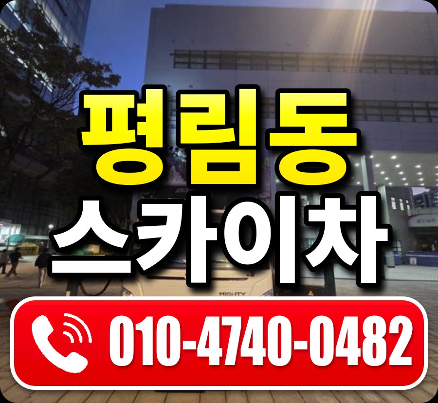 평림동 스카이차 010-4740-0482
