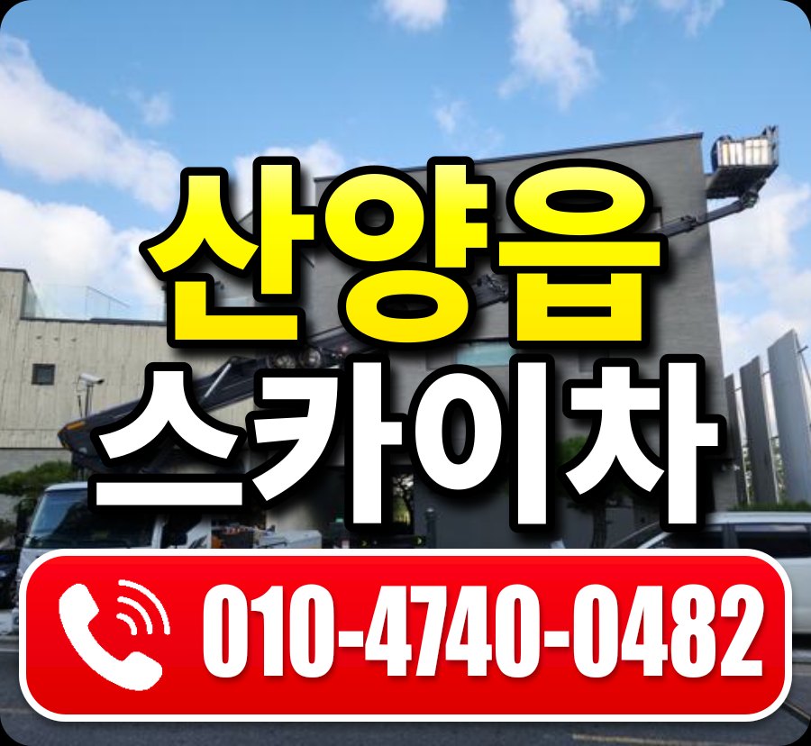 산양읍 스카이차 010-4740-0482