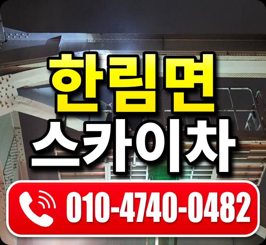 한림면 스카이차 010-4740-0482