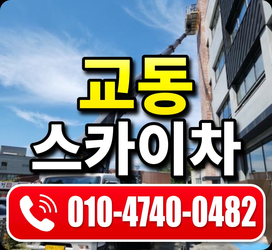 교동 스카이차 010-4740-0482