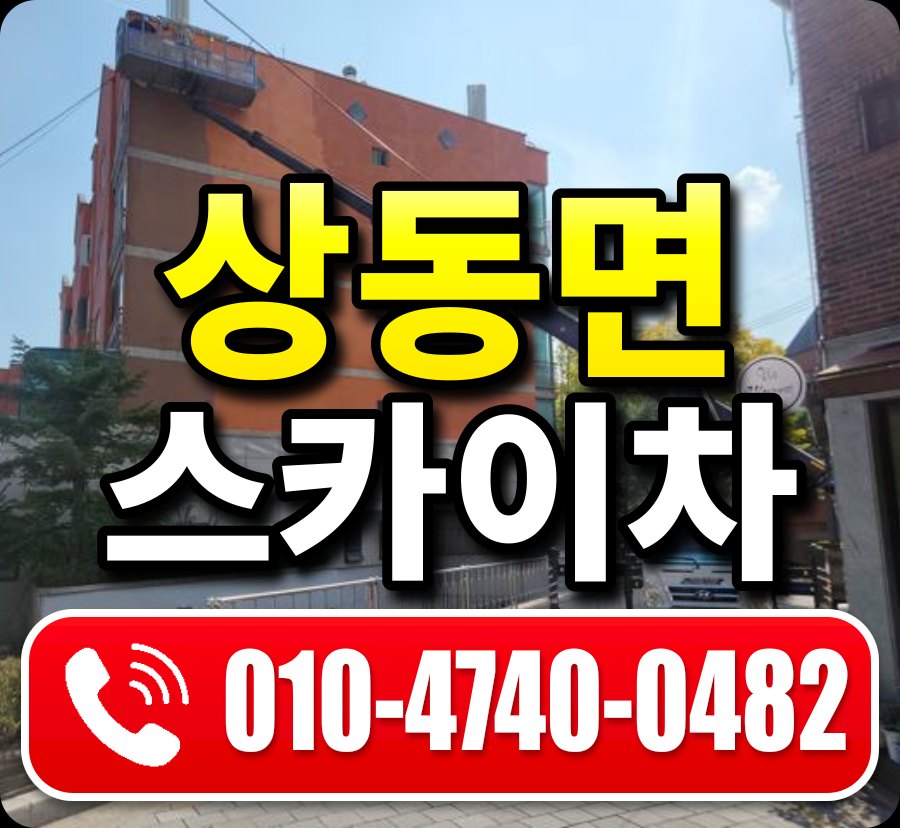 상동면 스카이차 010-4740-0482