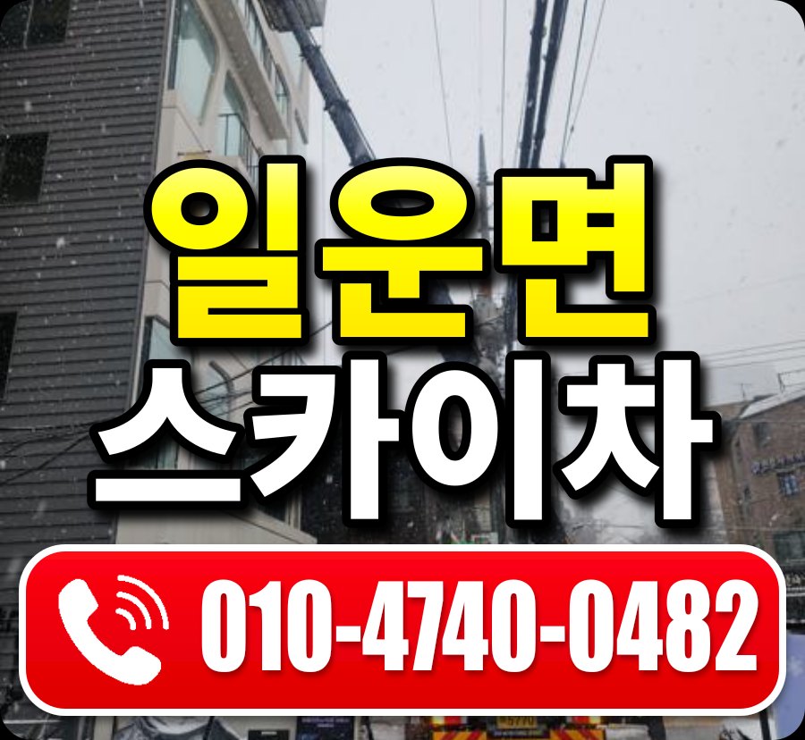 일운면 스카이차 010-4740-0482