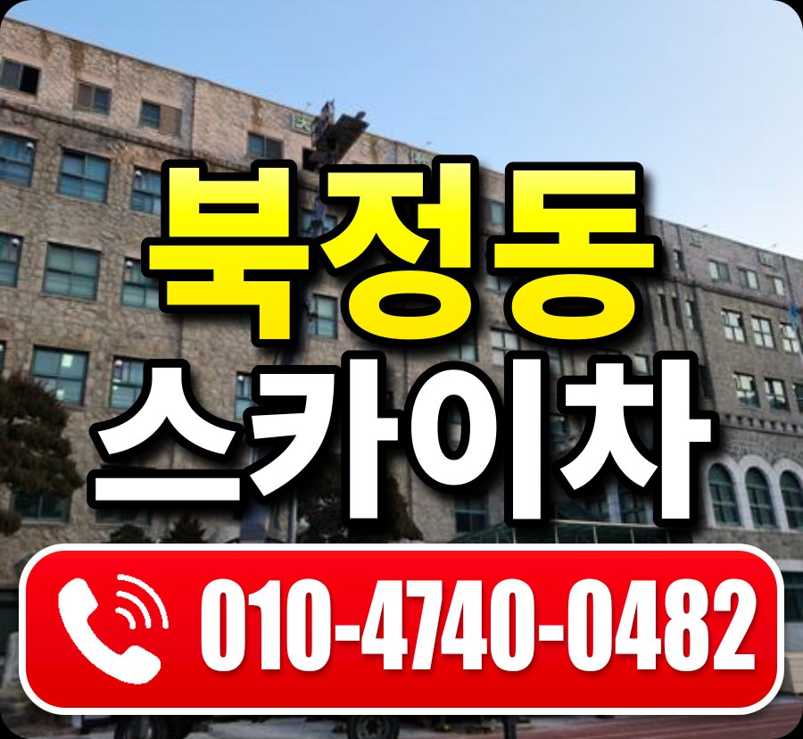 북정동 스카이차 010-4740-0482