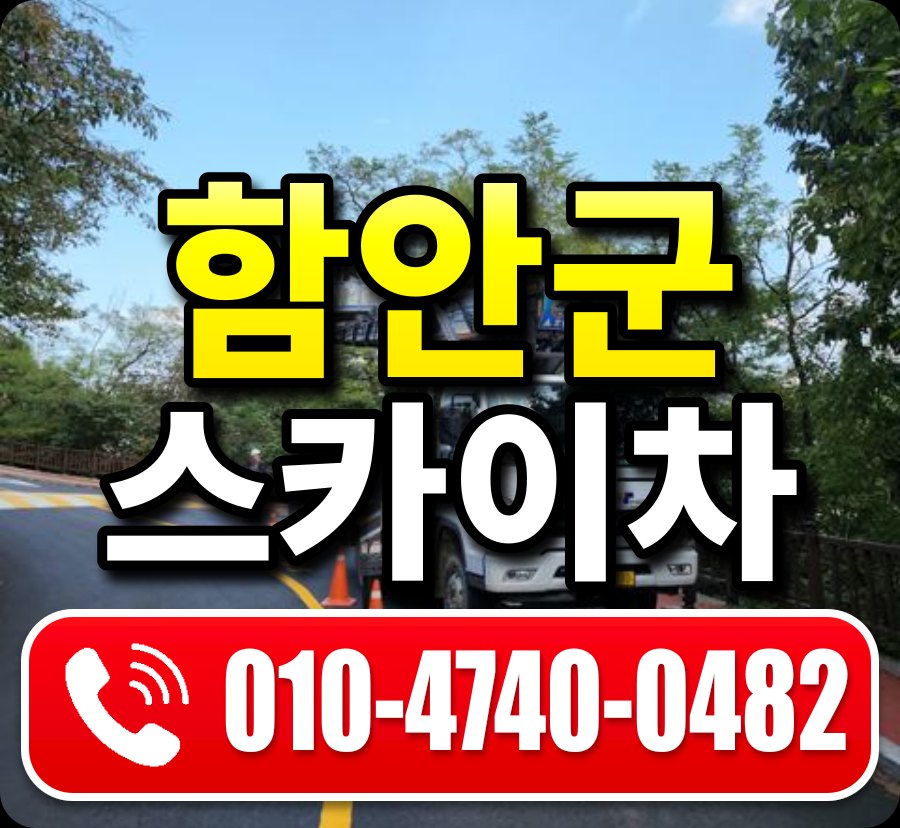 함안군 스카이차 010-4740-0482