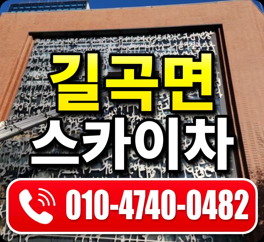 길곡면 스카이차 010-4740-0482