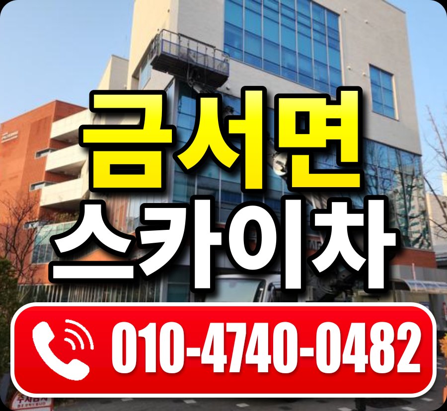 금서면 스카이차 010-4740-0482