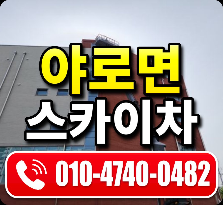 야로면 스카이차 010-4740-0482