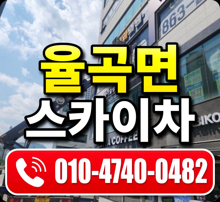 율곡면 스카이차 010-4740-0482