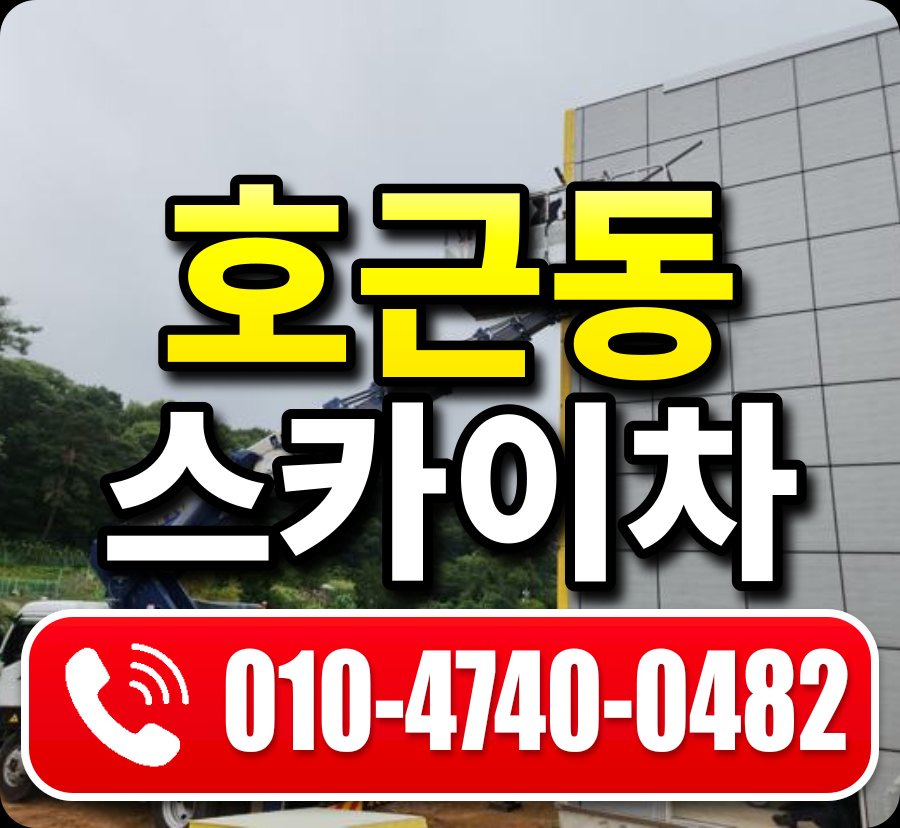 호근동 스카이차 010-4740-0482