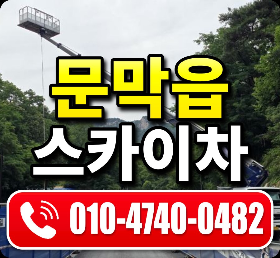 문막읍 스카이차 010-4740-0482