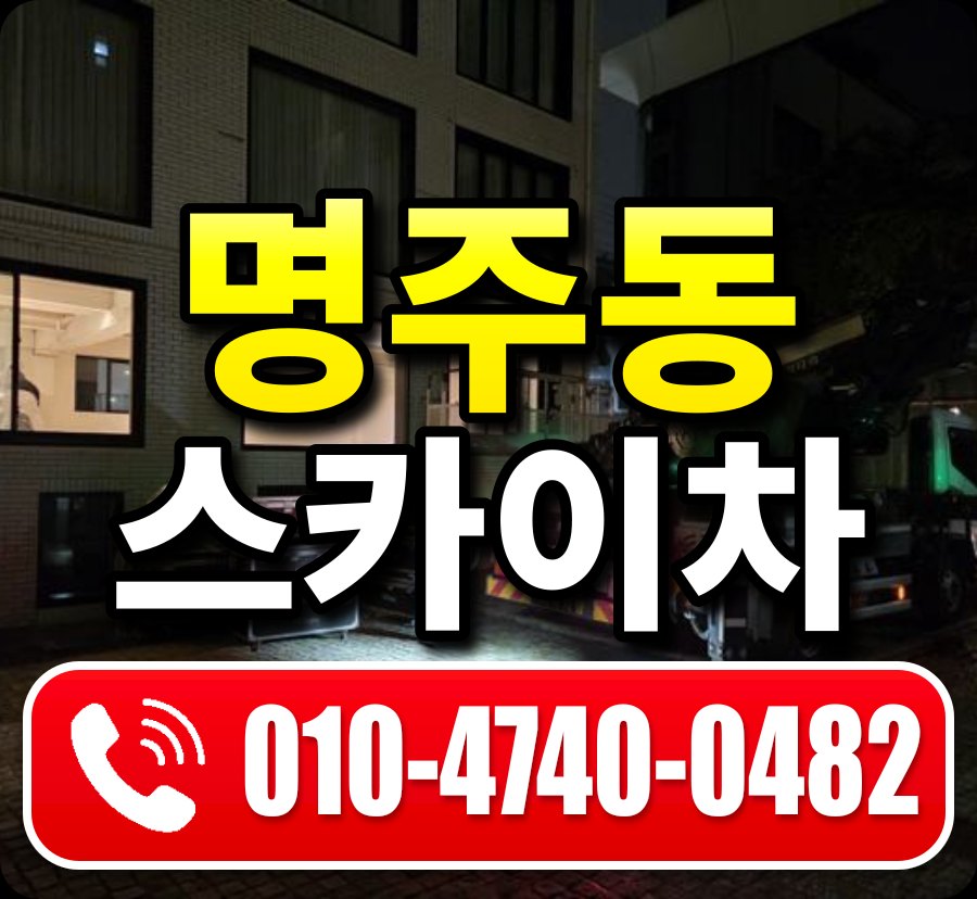 명주동 스카이차 010-4740-0482