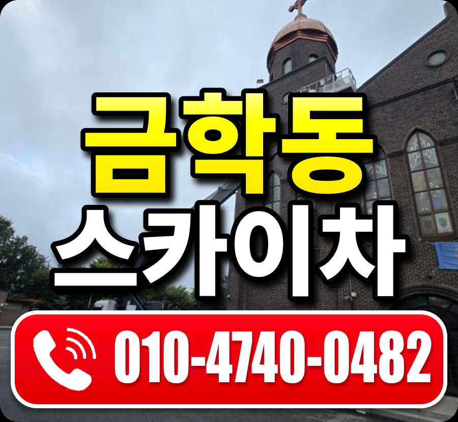 금학동 스카이차 010-4740-0482