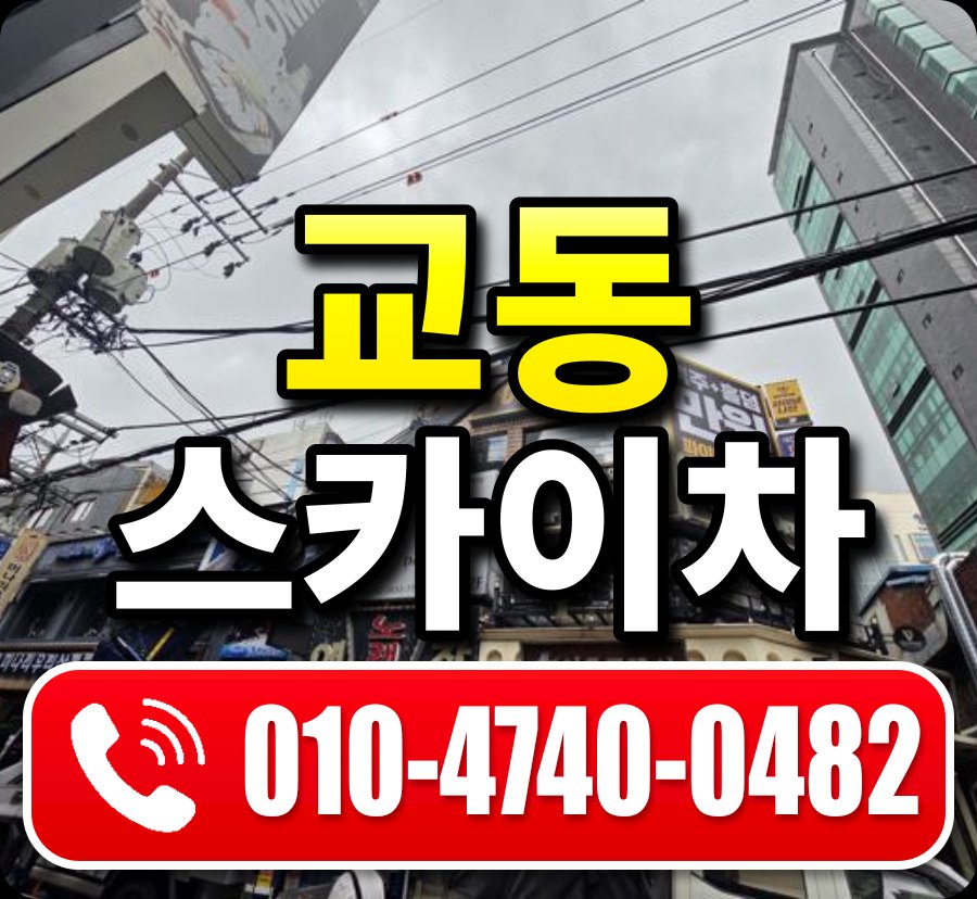 교동 스카이차 010-4740-0482