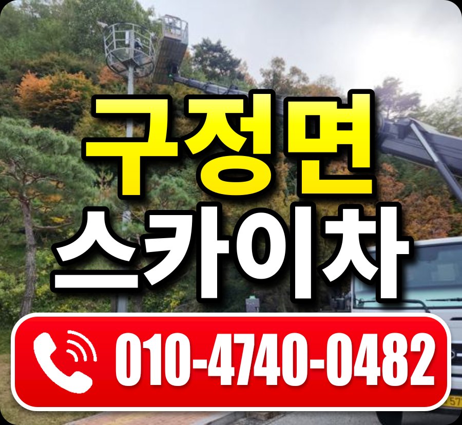 구정면 스카이차 010-4740-0482