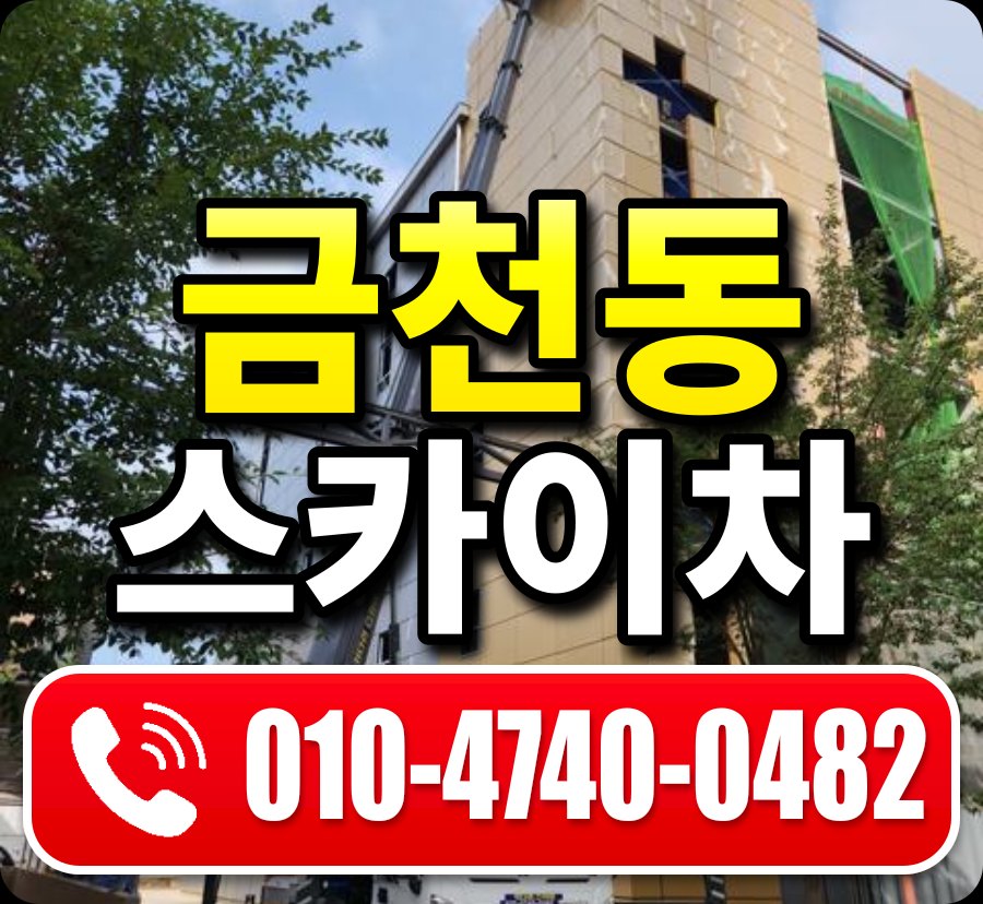 금천동 스카이차 010-4740-0482