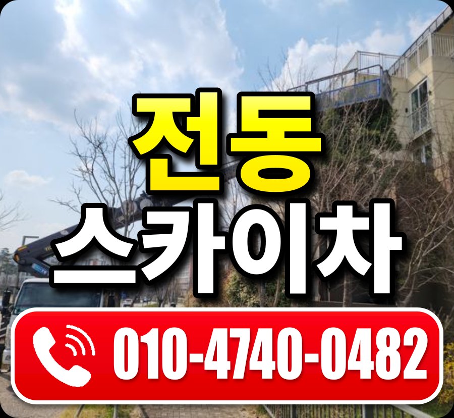 전동 스카이차 010-4740-0482