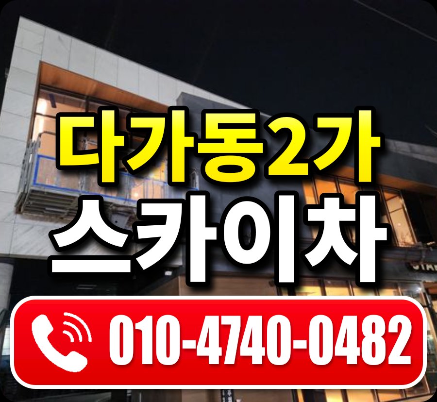 다가동2가 스카이차 010-4740-0482