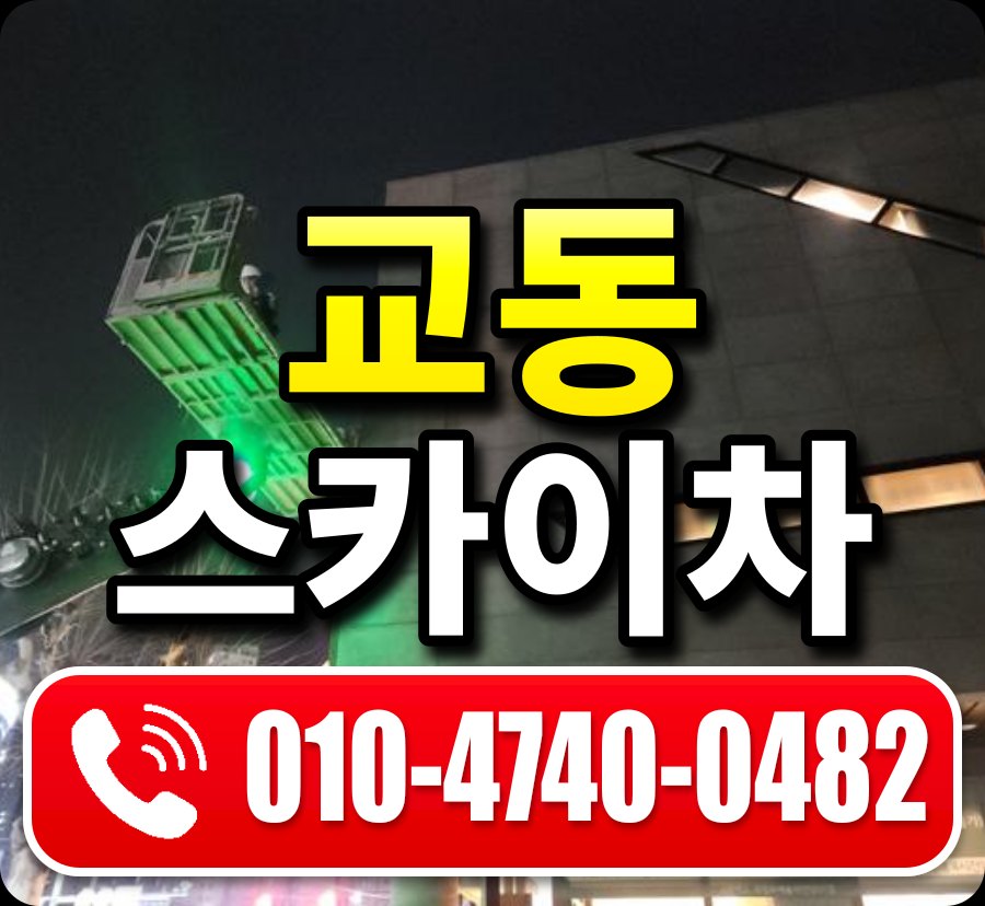 교동 스카이차 010-4740-0482