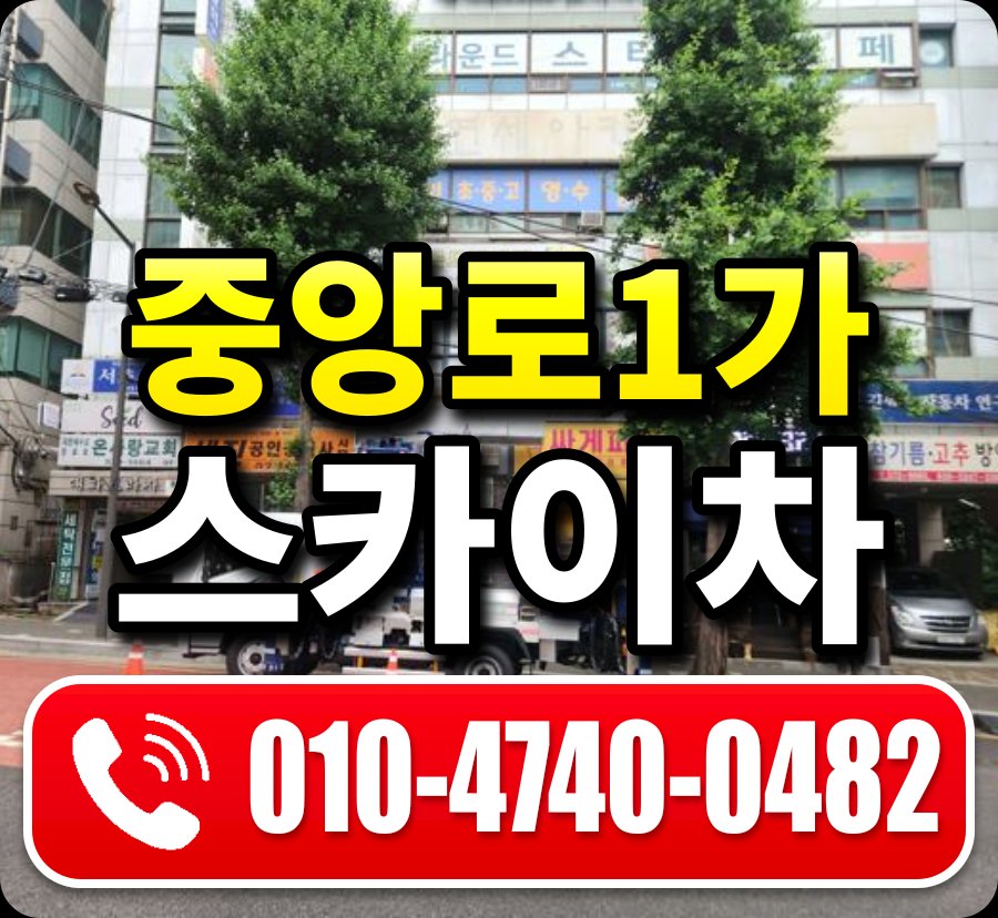 중앙로1가 스카이차 010-4740-0482