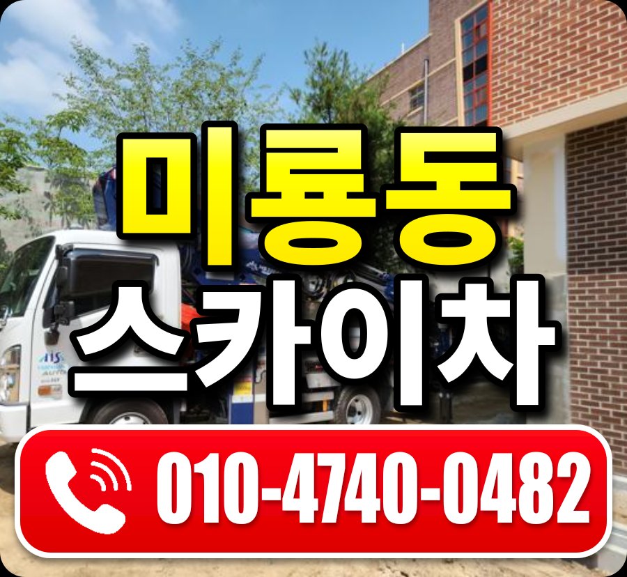 미룡동 스카이차 010-4740-0482