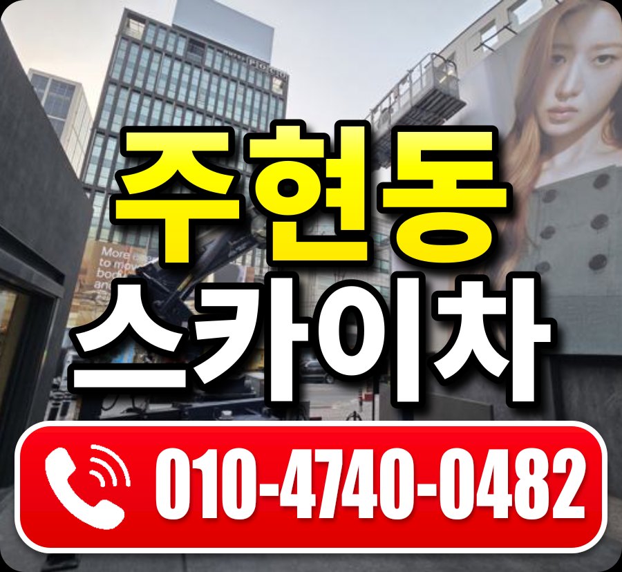 주현동 스카이차 010-4740-0482