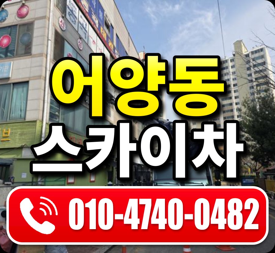 어양동 스카이차 010-4740-0482