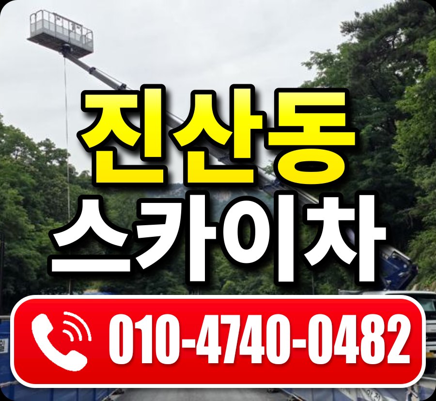 진산동 스카이차 010-4740-0482
