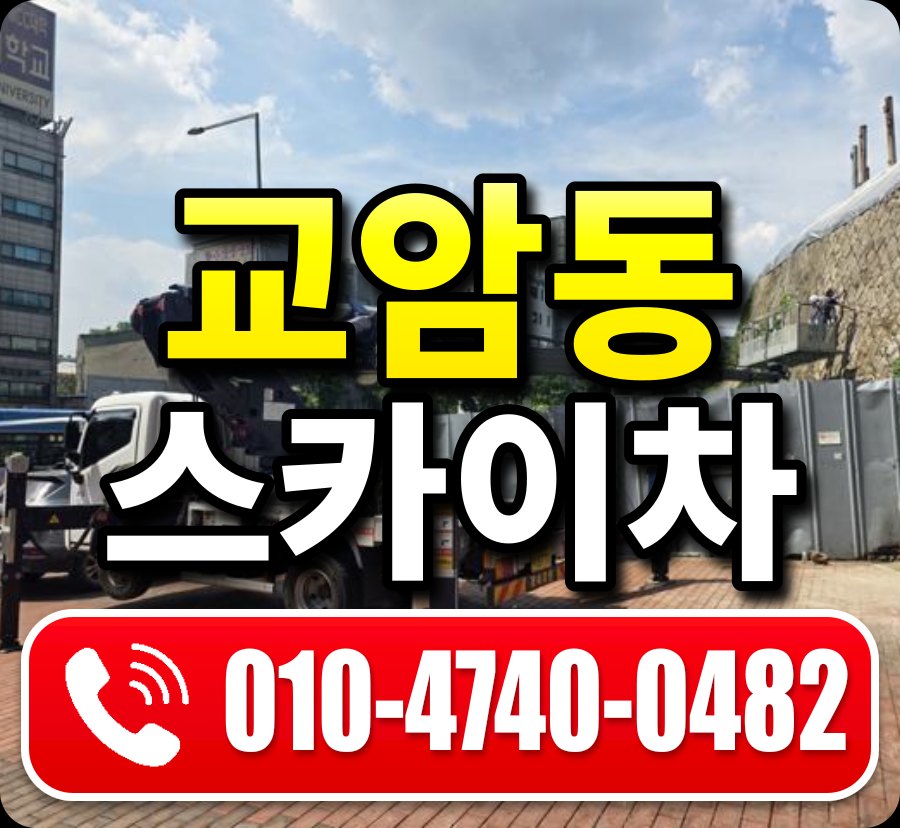 교암동 스카이차 010-4740-0482