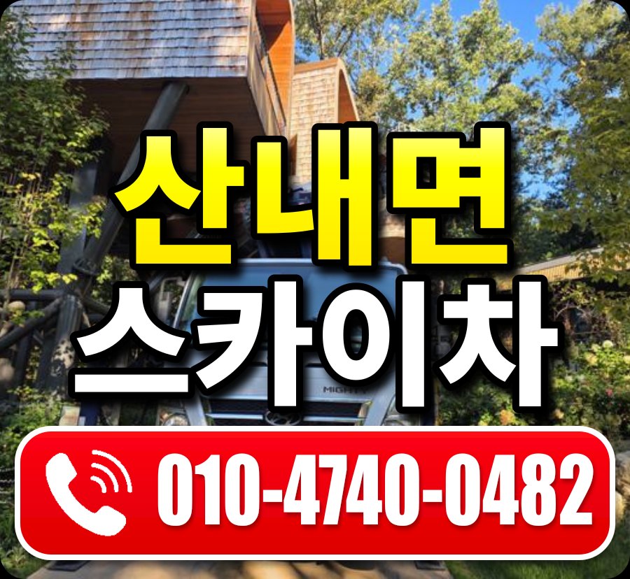 산내면 스카이차 010-4740-0482