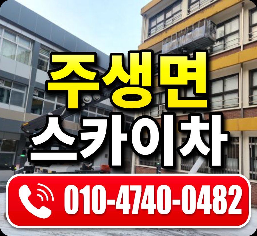주생면 스카이차 010-4740-0482