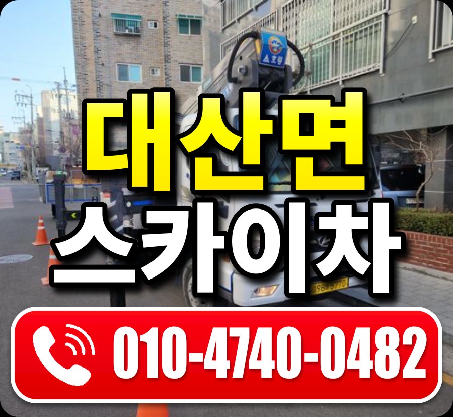 대산면 스카이차 010-4740-0482