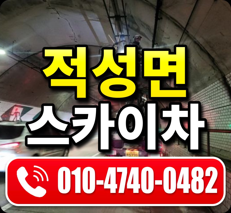 적성면 스카이차 010-4740-0482