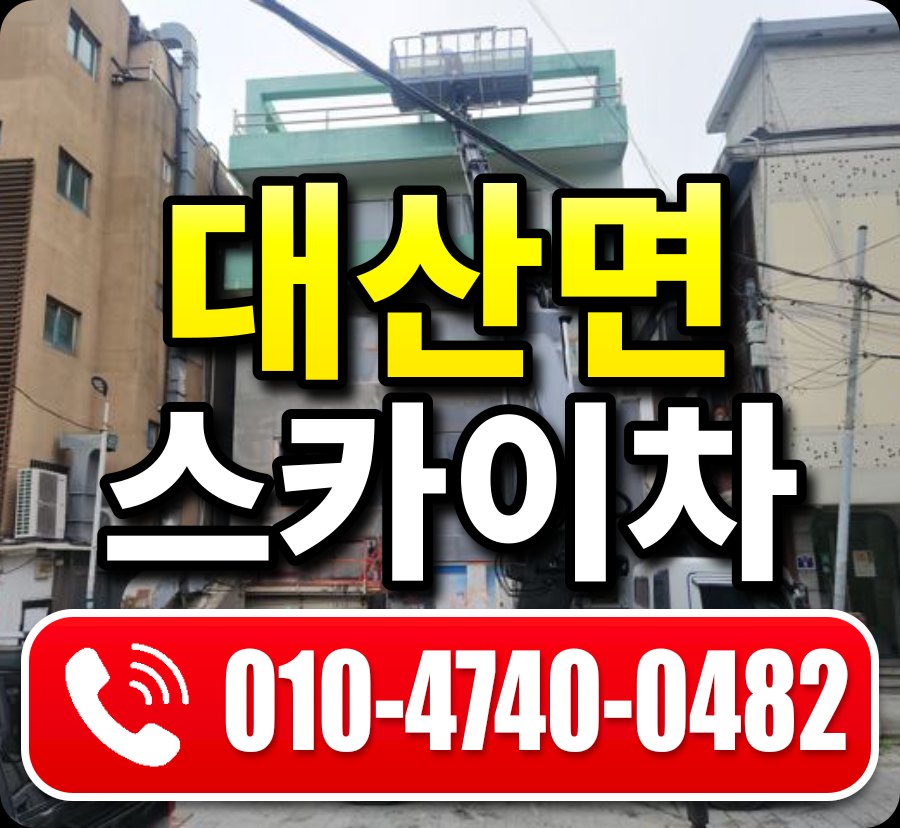 대산면 스카이차 010-4740-0482