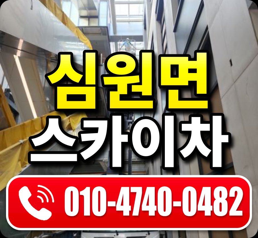 심원면 스카이차 010-4740-0482