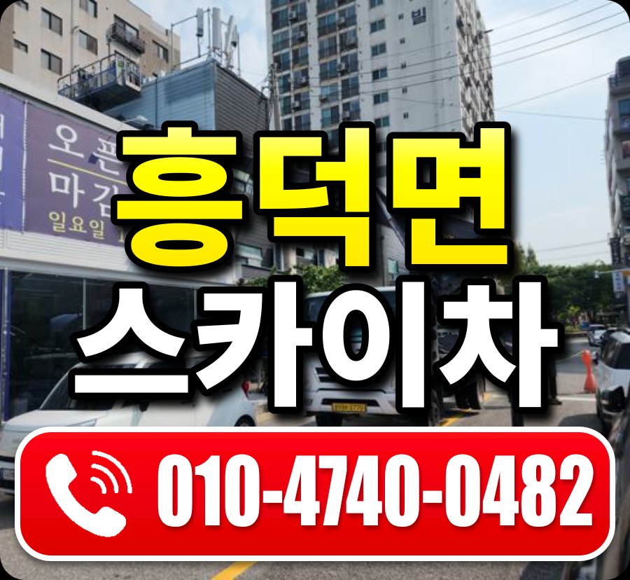 흥덕면 스카이차 010-4740-0482