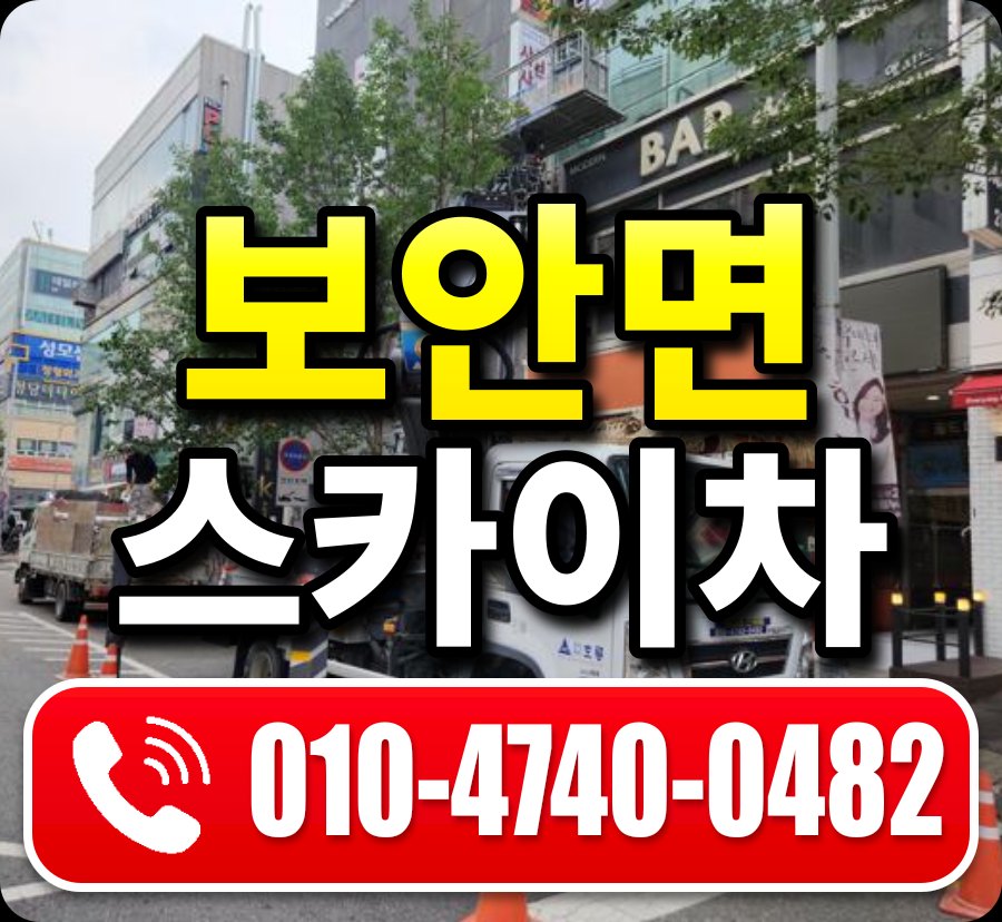 보안면 스카이차 010-4740-0482