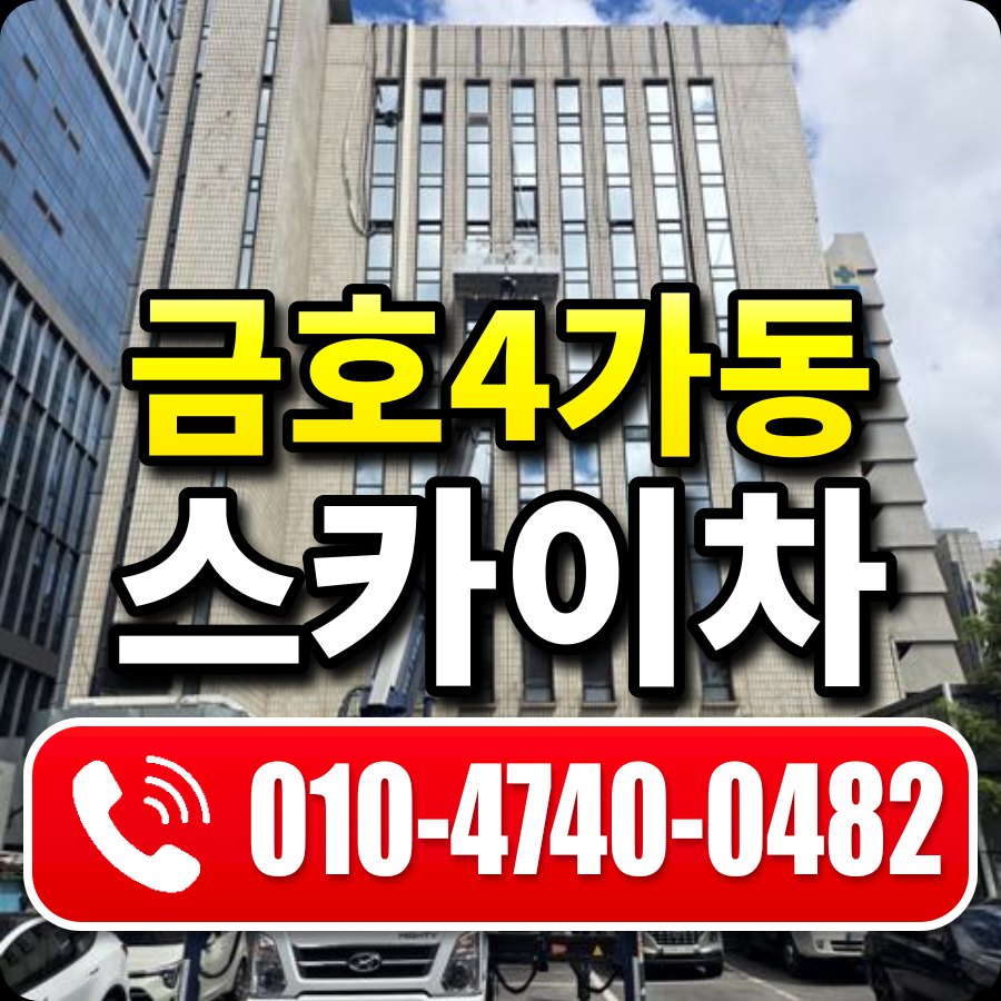 금호4가동 스카이차 010-4740-0482