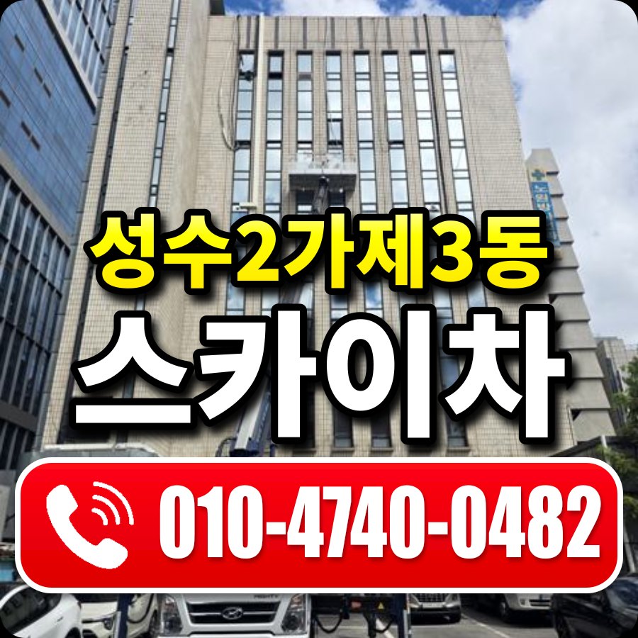 성수2가제3동 스카이차 010-4740-0482